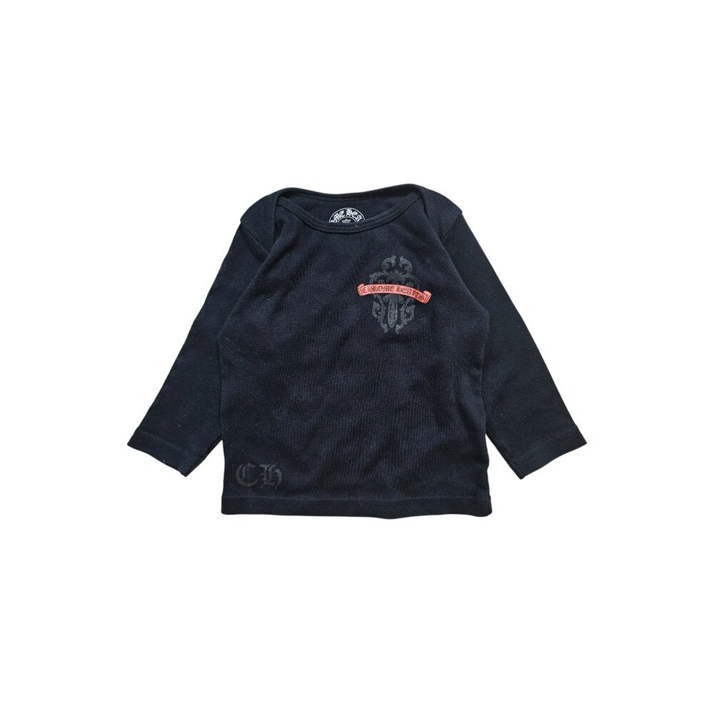 Chrome Hearts Vintage Dagger Motif Baby Long Sleeve T-Shirt Sweatshirt 18 Months